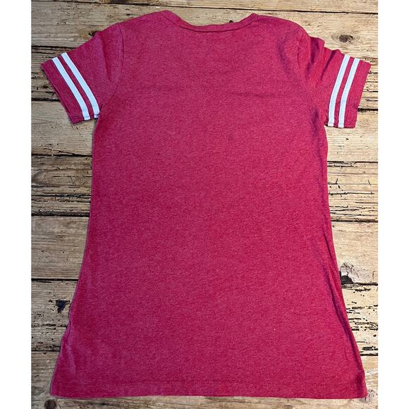 USC Trojan Apperal Womens Size XS Red Yellow Team T-Shirt NWOT - Picture 2 of 5